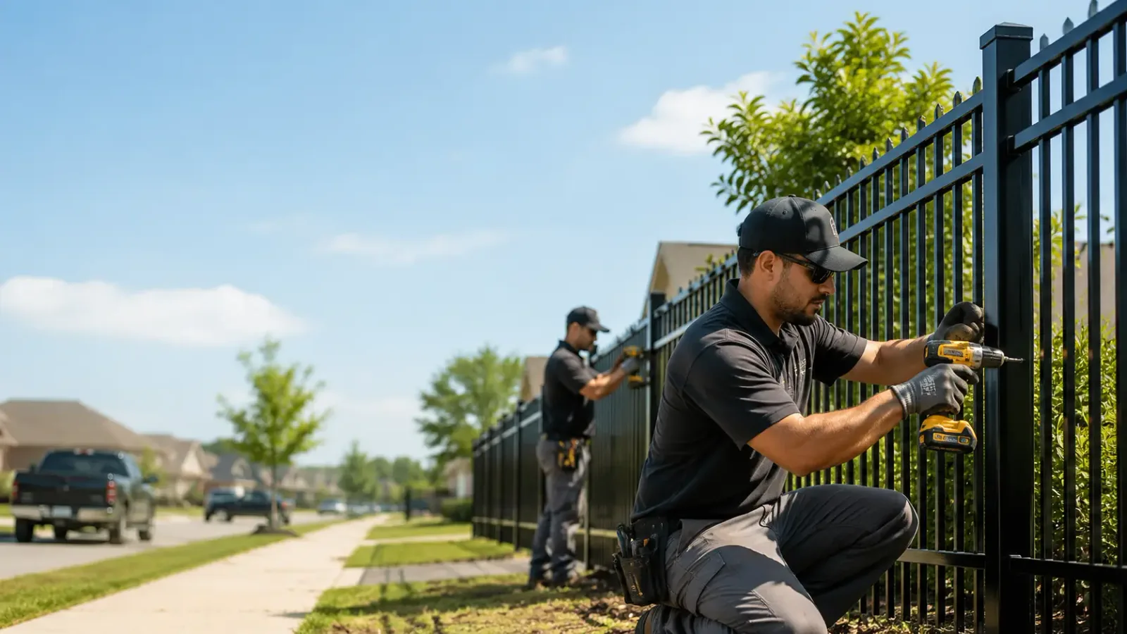 Metal Fence Installation in Lithonia, GA